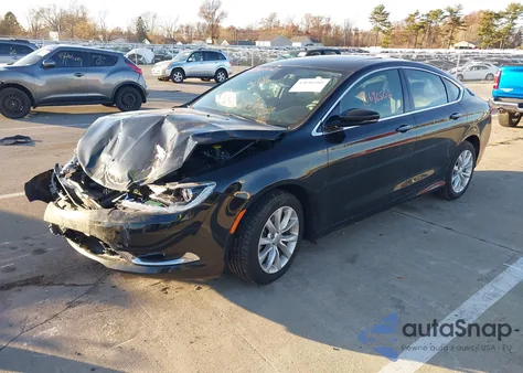 2015 Chrysler 200 C from USA, damaged, VIN 1C3CCCCGXFN520382